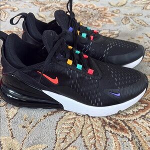 COPY - Nike Air Max 270 Black with Multicolor Details